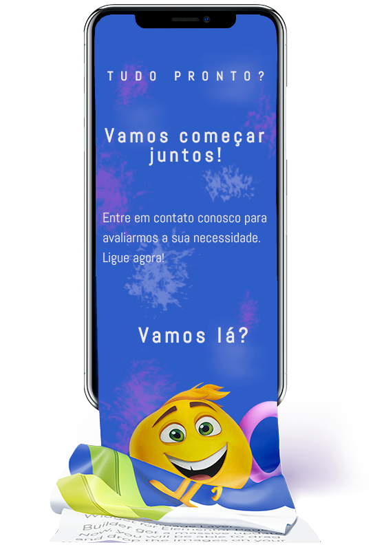Imagem tela celular